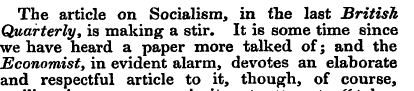 The article on Socialism, in the last Br...