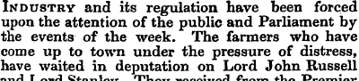 Industry and its regulation have been fo...