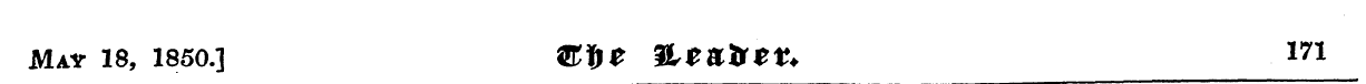 May 18, 1850.] QC tft &£&&**? 171