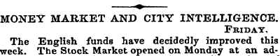 ^ MONEY MARKET AND CITY INTELLIGENCE. Fr...