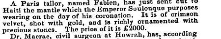 A Paris tailor, named Fabien, has just s...