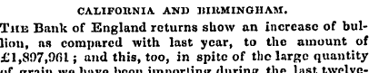 CALIFORNIA. AND BIRMINGHAM. The Bank of ...