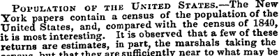 Population of the United States.—The New...