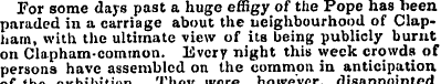 For some days past a huge effigy of the ...