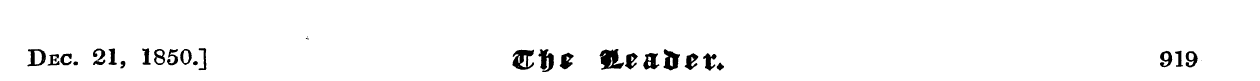 Dec. 21, 1850.] &ff$ 9L$&1tet> 919