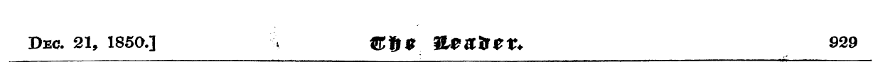 Dec 21, 1850.] \ ffiftlT OLWlXStt* 929