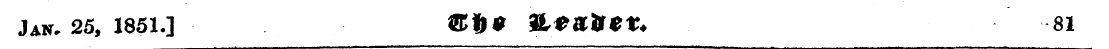 Jan. 25, 1851.] ®$* «,***&**? 81