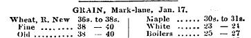 GRAIN, Mark-lane, Jan. 17. Wheat, R. New...