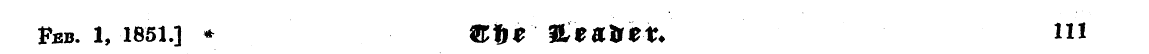 Feb. l, 1851.] * &be fteairet. in