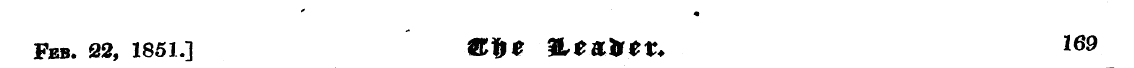 « Feb. 22, 1851.] «&* &*&***» 16g