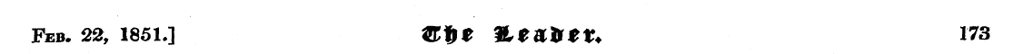 Feb. 22, 1851.] ©f) * &*glr * t« 173