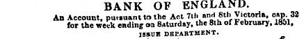 BANK OF ENGLAND. An Account . pur.uant t...