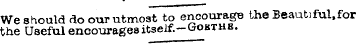 We should do our utmost to encourage the...