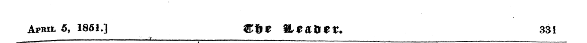 ApRtt 5, 1851.] Cf)$ & I &&*?«. 331 - ' ...