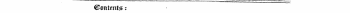 (Contents :