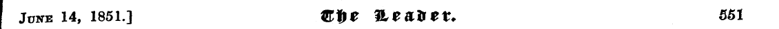 June 14, 1851.] ifffje Header. 551
