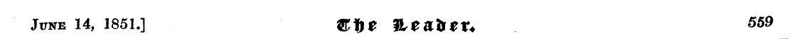 June 14, 1851.] 1£f)$ Hea&tf** 559