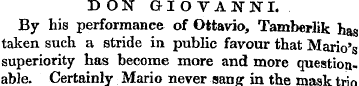 DON GIOVANNI. By his performance of Otta...