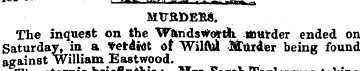 The inquest on the W&ndstfottih. ttittrd...