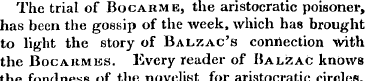 The trial of Bocabme, the aristocratic p...