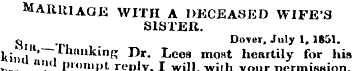 Mauri age with a deceased wife-s SISTER....