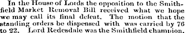 In the House of Lords the opposition to ...