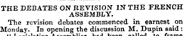 THE DEBATES ON REVISION IN THE FRENCH AS...