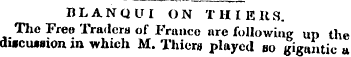 DLANQUI ON TRIER S. The Free Traders of ...