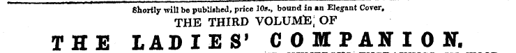 Shortly will be published, price 10b., b...
