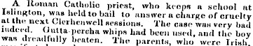 A Roman Catholic priest, who kcops a sch...