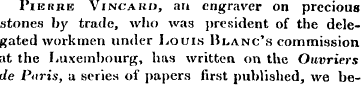 Pierre Vincard, an engraver on precious ...