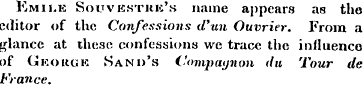 Emii,k Souvestre's name appears as the e...