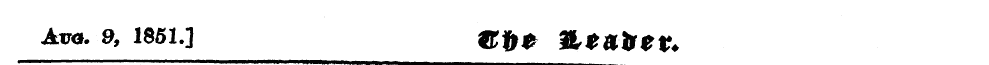jkv<*. 9, 1851.] ttfp0 3t*airet*