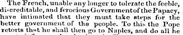 The French, unable any longer to tolerat...