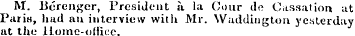 M. lierenger, President a la Cour de Cas...