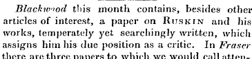 Blackwod tliis month contains, besides o...