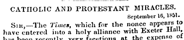 CATHOLIC AND PROTESTANT MIRACLES. Septem...