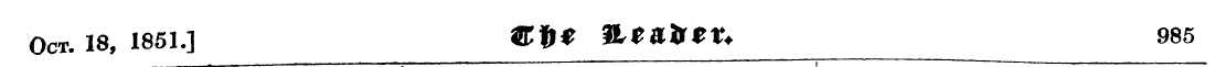 Oct. 18, 1851.] Cft* »**&**? 985