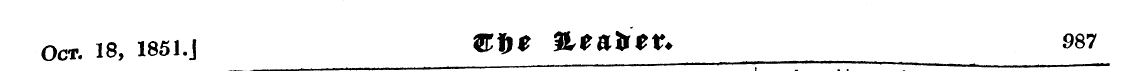 Oct. 18, 1851.J gE»* «,»*>»»? 987 _