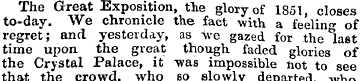 The Great Exposition, the glory of 1851,...
