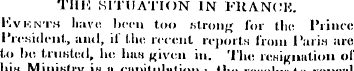 Til 14 SITUATION IN FKANCK. I'vknth have...