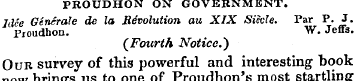 PROUDHON ON GOVERNMENT. Idee Generate de...