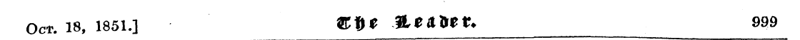 Oct. 18, 1851.] Cft* ¦»<»*, 999