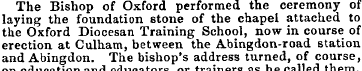 The Bishop of Oxford performed the cerem...
