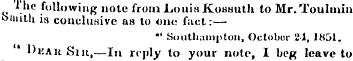 lhc following note from Louis Kostmth to...