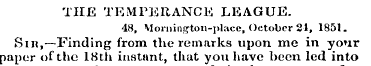 THE TEMPERANCE LEAGUE. 48, Morninirton-p...