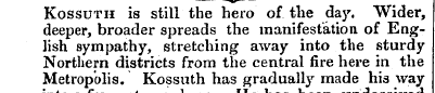 Kossuth is still the hero of the day. Wi...