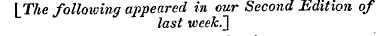 \ The following appeared in our Second E...