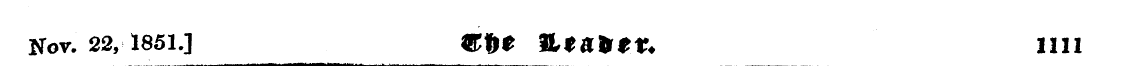 tfov. 22, 1851.] «tJ* 3L*afr*t< 1111