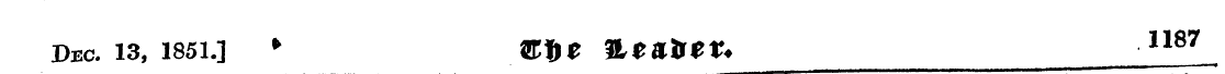 Dec. 13, 1851J * K%t %tifot X* 1187